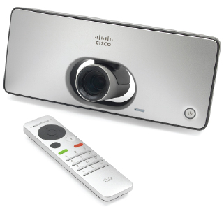 Image of the SX10 camera and remote. The camera is a silver rectangle with a lense in the bottom middle and an on/off button in the bottom right. The remote is a white rectangle with a round directional pad and many buttons, including a red button and green button.