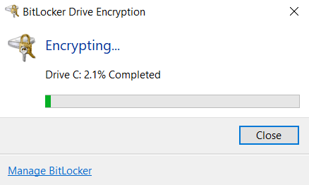 what is bitlocker encryption