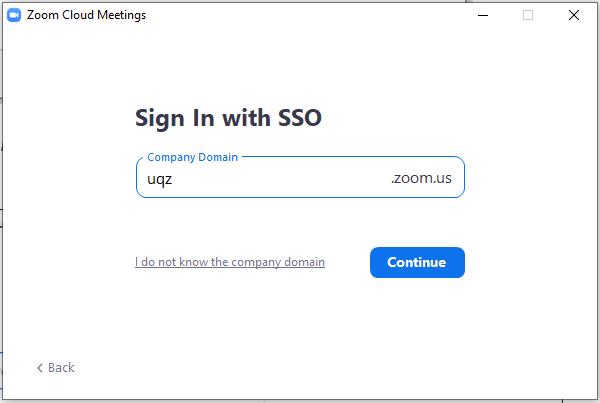 starting zoom message this meeting ID is not valid.